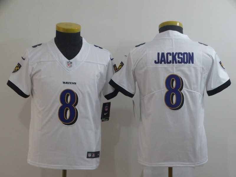 Youth Nike Ravens 8 Lamar Jackson White Vapor Untouchable Limited Jersey,We sell and wholesale Youth Nike Ravens 8 Lamar Jackson White Vapor Untouchable Limited Jersey on line form chian!